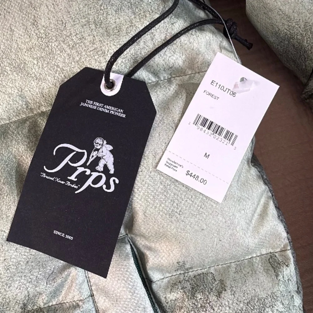 NWT‎ PRPS Le Brins Parka Jacket Puffer Hooded Hunting Outdoors Down Fill $450